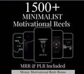 1500+ Minimalist Motivation Reels Bundle | Animation Video Content | MRR/PLR | Digital Download for Reels, TikTok, Shorts - EvolveNest